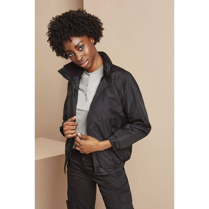 リザルト レディース アウター 上衣・上衣 Result Core Ladies Channel Jacket Black 黒いこと