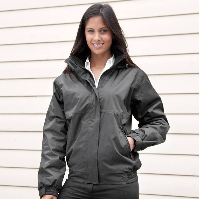 リザルト レディース アウター 上衣・上衣 Result Core Ladies Channel Jacket Grey 薄墨色