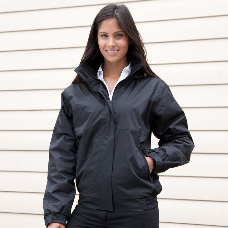 リザルト レディース アウター 上衣・上衣 Result Core Ladies Channel Jacket Navy Blue 米国海軍