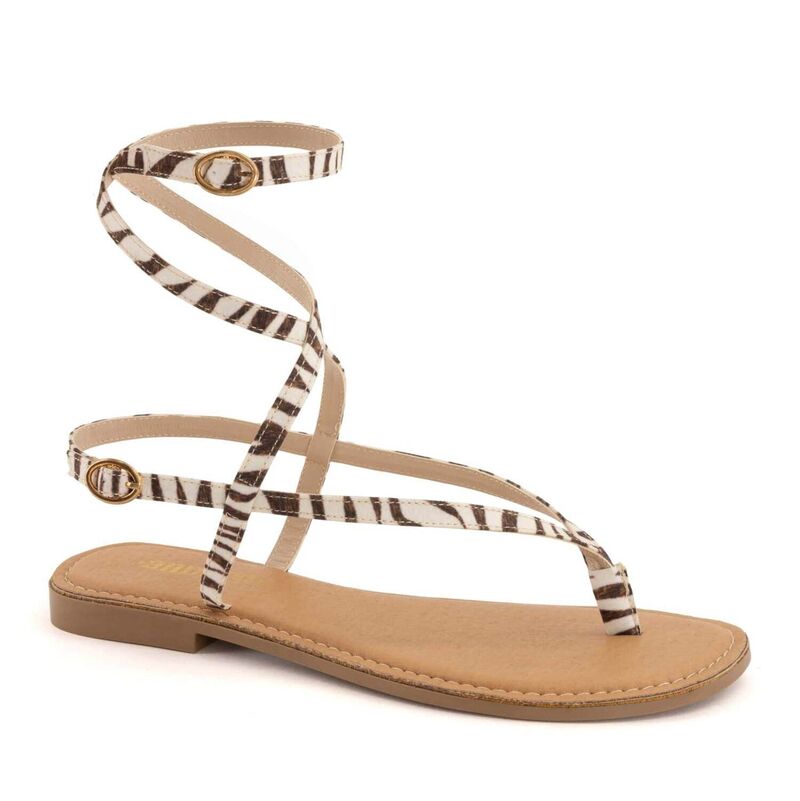 アンドレア レディース シューズ サンダル Andrea Women\u0027strappy Thong Sandals 95937 Beige ベージュ