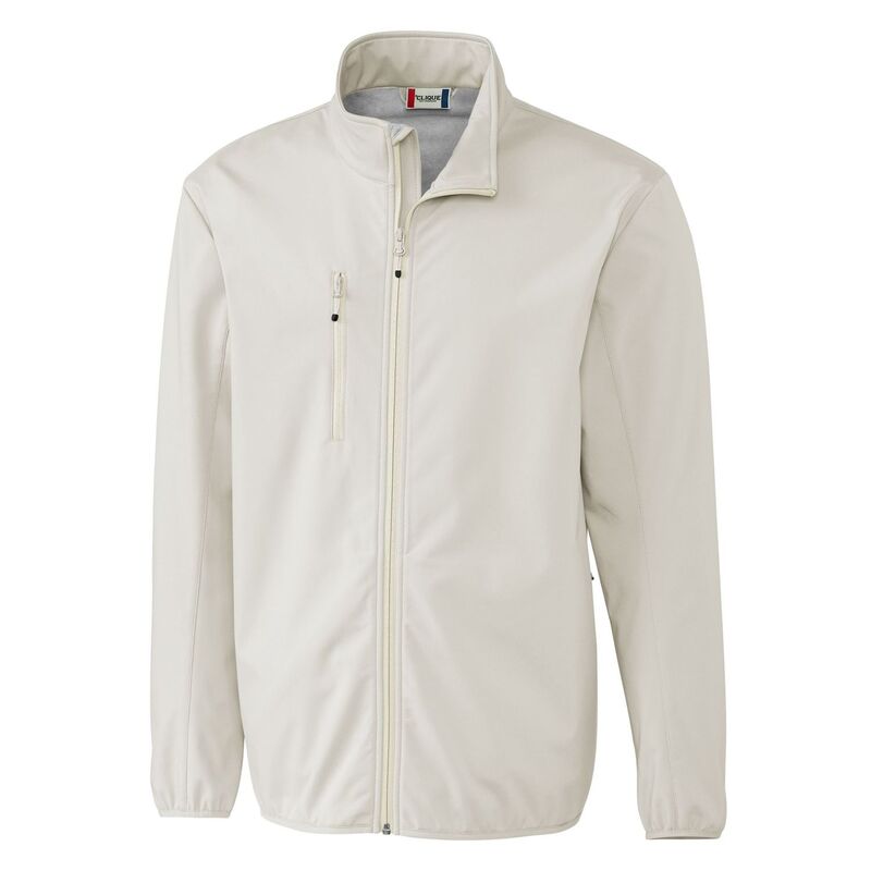 細流 レディース アウター 上衣・上衣 Clique Trail Stretch Softshell Full Zip Mens Jacket Fog