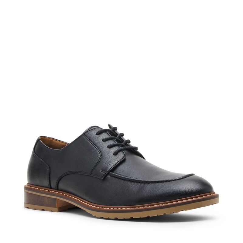 マデン レディース シューズ オックスフォード Madden MRARETY Men\u0027s Moc Toe Casual Dresshoes Black 黒いこと