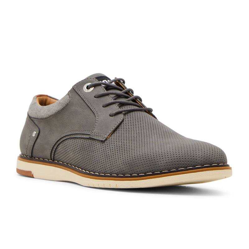 マデン レディース シューズ オックスフォード スニーカー Madden MLASHFON Men\u0027s Plain Toe Casual Sneakers Grey 薄墨色