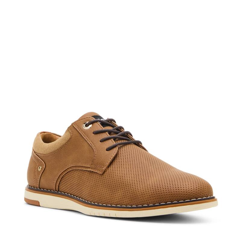 マデン レディース シューズ オックスフォード スニーカー Madden MLASHFON Men\u0027s Plain Toe Casual Sneakers Tan タン