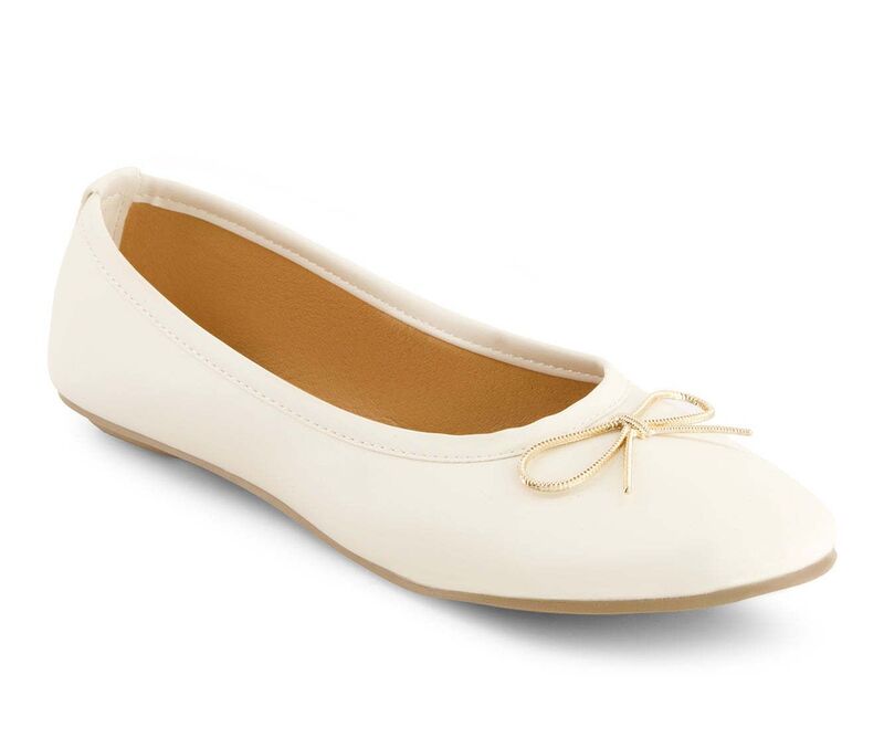 アンドレア レディース シューズ サンダル Andrea Women\u0027s Pointed Toe Ballerinas 90607 Beige ベージュ