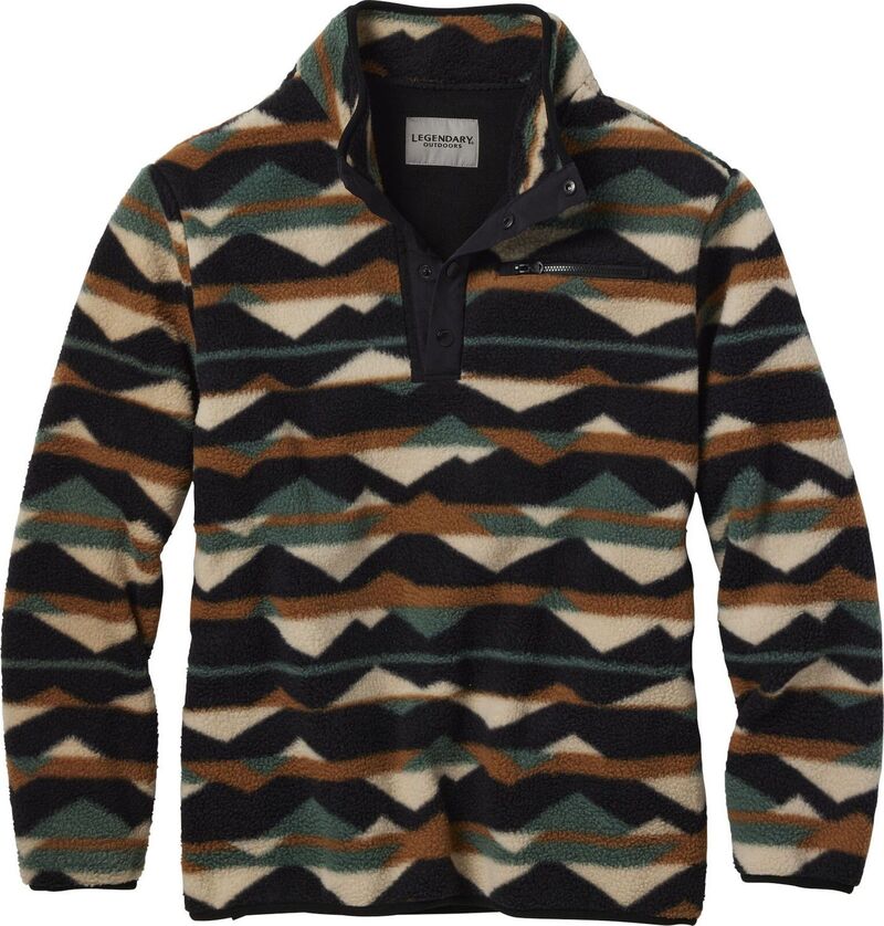 レジェンダリーホワイトテイルズ レディース トップス Tシャツ フリース Men's Legendary Whitetails Outdoorsherpa Fleece Snap Upullover Altitude｜ReVida 店