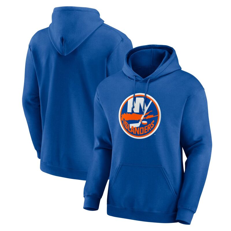 ロゴアスレチック レディース トップス Tシャツ パーカー Men's Logo Athletic Royal New York Islanders Essential Hoodie Isl Blue ブルー｜ReVida 店
