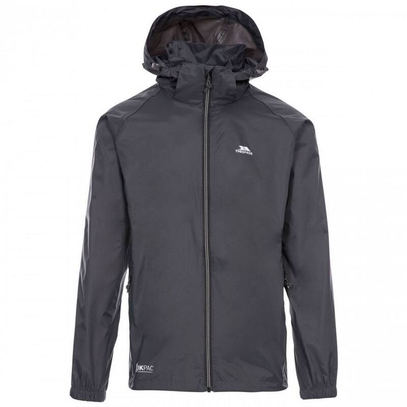 トレス通り手形 レディース アウター 上衣・上衣 Trespass Qikpac X Unisex Packaway Jacket Flint