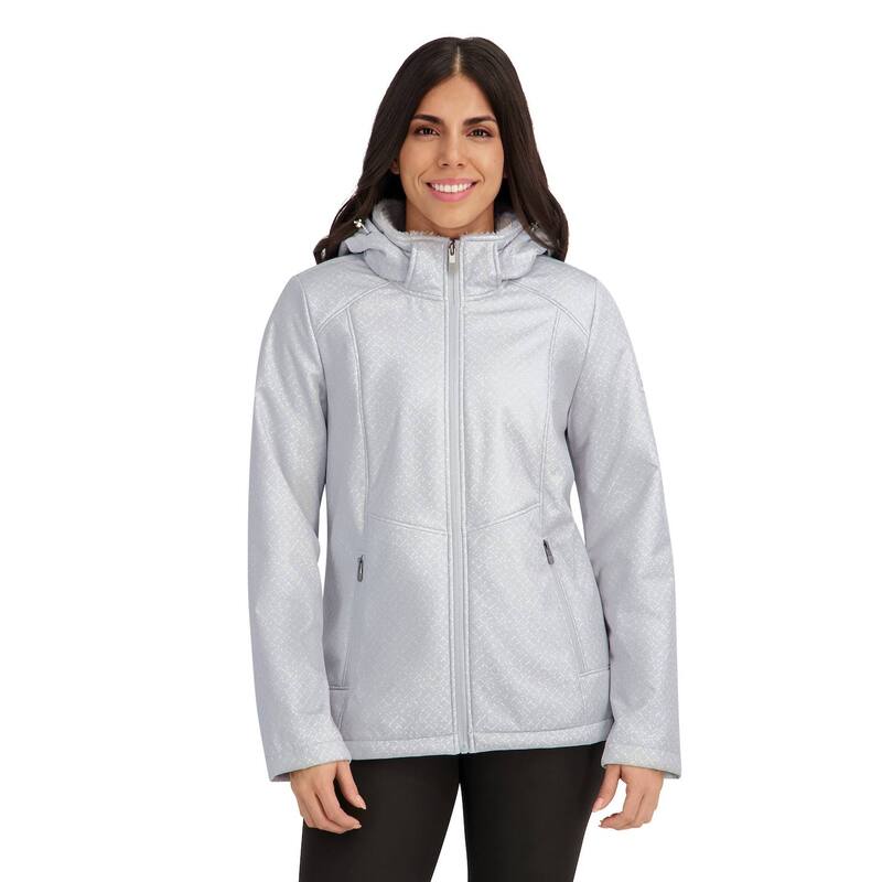 ゼロエクスポージャー レディース アウター 上衣・上衣 Women\u0027s ZeroXposur Lillian Soft Shell Jacket Grey Crush 薄墨色