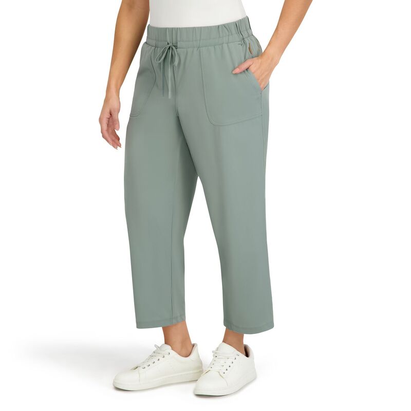 ゼロエクスポージャー レディース ボトムス 心地好いズボン下 アンクル Women\u0027s ZeroXposur Mountain Stretch Ripstop Ankle Pants Basil