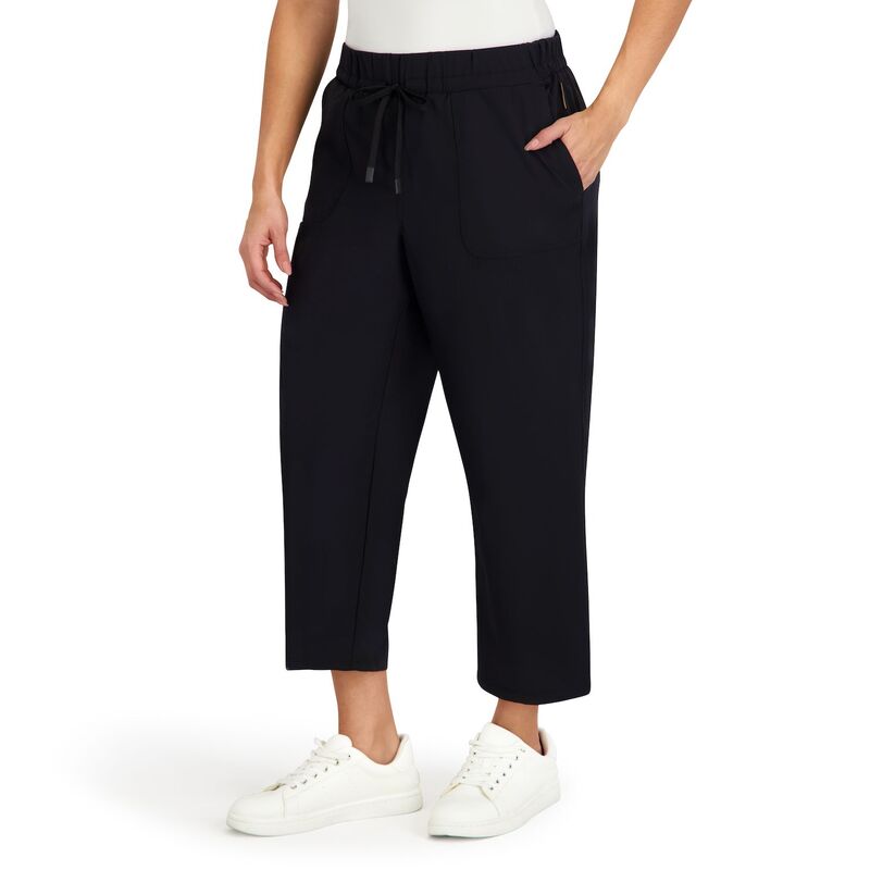 ゼロエクスポージャー レディース ボトムス 心地好いズボン下 アンクル Women\u0027s ZeroXposur Mountain Stretch Ripstop Ankle Pants Black 黒いこと