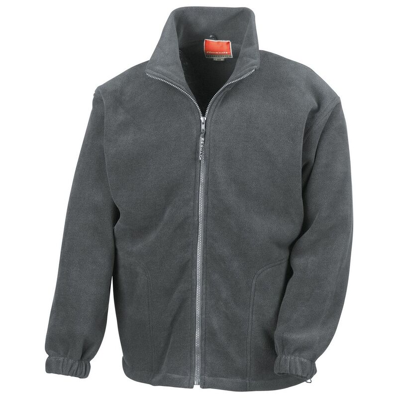 リザルト レディース アウター 上衣・上衣 フリース Result Mens Polartherm Fleece Jacket Oxford Grey 薄墨色
