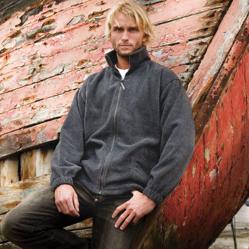 リザルト レディース アウター 上衣・上衣 フリース Result Mens Full Zip Active Fleece Anti Pilling Jacket Oxford Grey 薄墨色