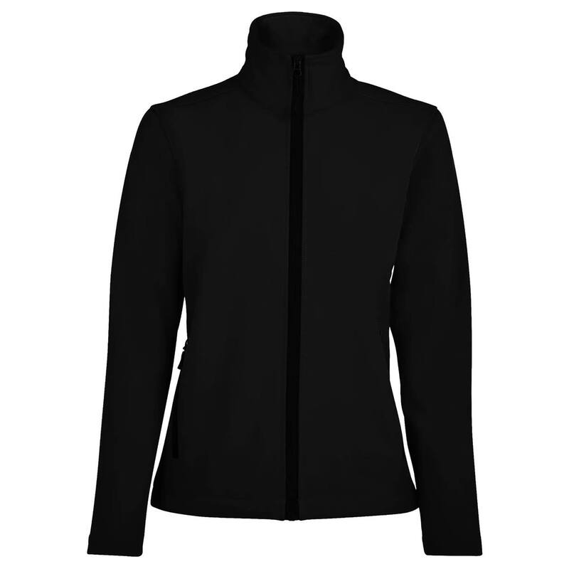 ソルズ レディース アウター 上衣・上衣 SOLS Womens/Ladies Race Full Zip Waterepellent Softshell Jacket Black 黒いこと