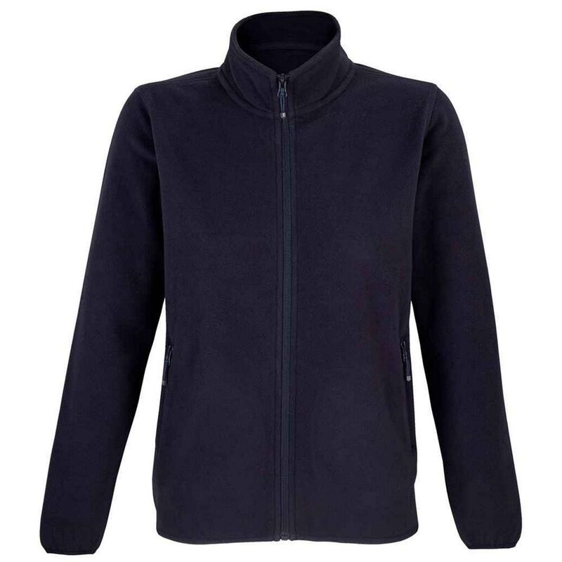 ソルズ レディース アウター 上衣・上衣 フリース SOLS Womens/Ladies Factor Microfleece Jacket Navy 米国海軍