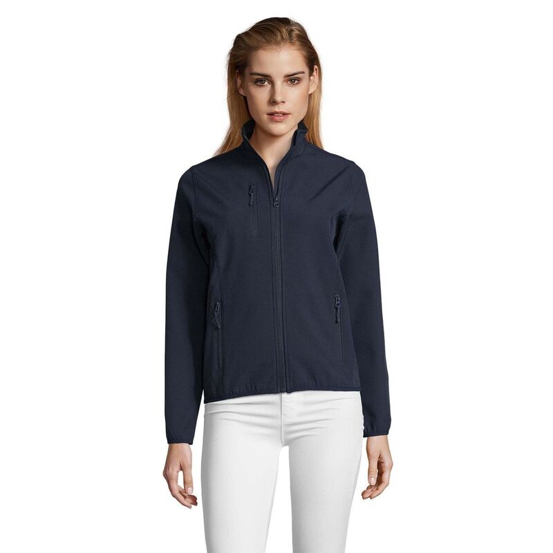 ソルズ レディース アウター 上衣・上衣 SOLS Womens/Ladies Radian Soft Shell Jacket Dark Blue 青色