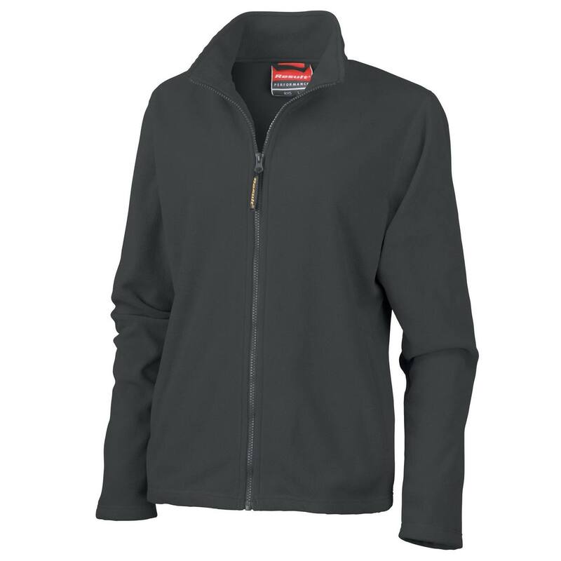 リザルト レディース アウター 上衣・上衣 フリース Result Womens/Ladies Horizon High Grade Microfleece Jacket Black 黒いこと