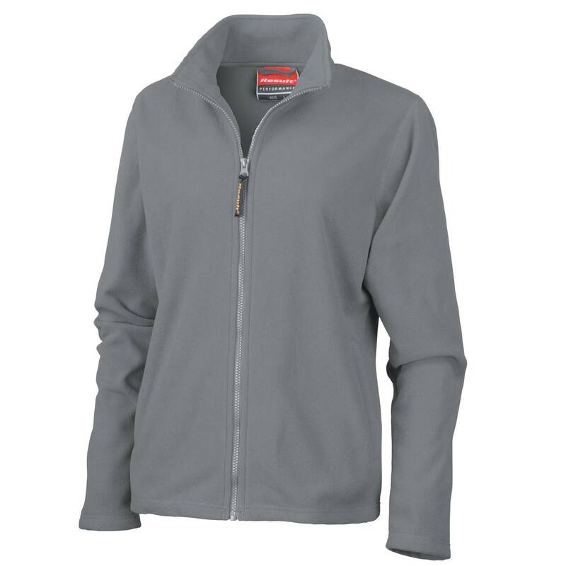 リザルト レディース アウター 上衣・上衣 フリース Result Womens/Ladies Horizon High Grade Microfleece Jacket Dove Grey 薄墨色