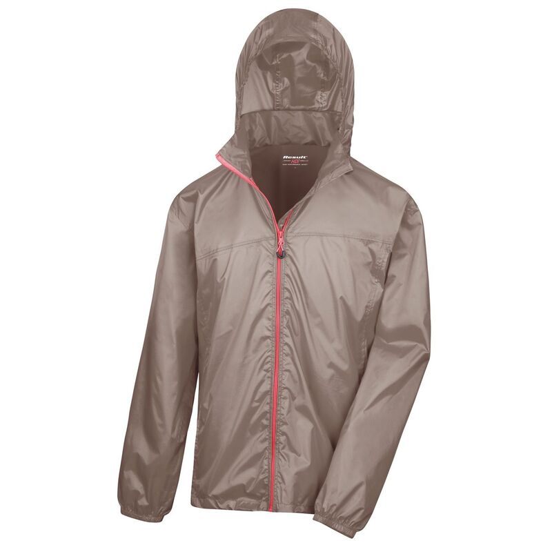 リザルト レディース アウター 上衣・上衣 Result Unisex HDi Quest Hydradri Lightweight Waterproof Jacket Fennel And Pink サクラ色
