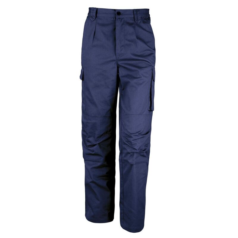 リザルト レディース ボトムス 心地好いズボン下 WORK-GUARD by Result Mens Action Long Trousers Navy 米国海軍