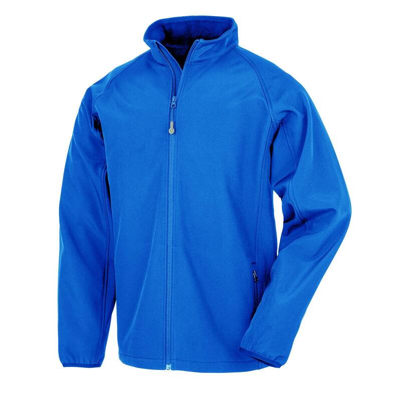 リザルト レディース アウター 上衣・上衣 刷り上げる Result Genuine Mensoftshell Printable Jacket Royal Blue 青色