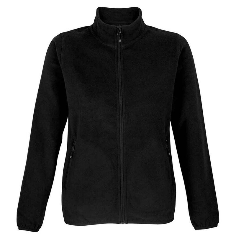 ソルズ レディース アウター 上衣・上衣 フリース SOLS Womens/Ladies Factor Microfleece Jacket Black 黒いこと