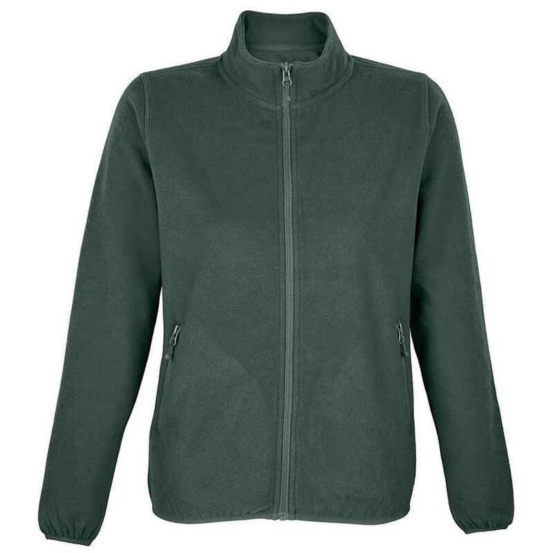 ソルズ レディース アウター 上衣・上衣 フリース SOLS Womens/Ladies Factor Microfleece Jacket Forest Green 緑であること