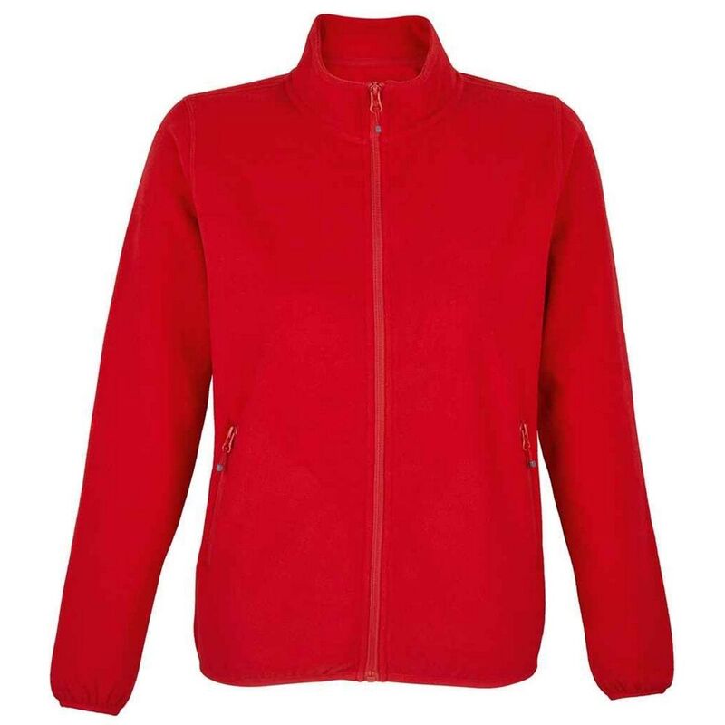 ソルズ レディース アウター 上衣・上衣 フリース SOLS Womens/Ladies Factor Microfleece Jacket Red 赤いこと