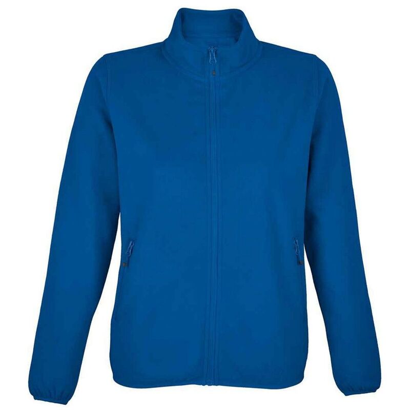 ソルズ レディース アウター 上衣・上衣 フリース SOLS Womens/Ladies Factor Microfleece Jacket Royal Blue 青色