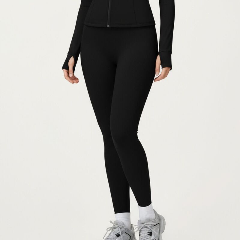 アンナカシ レディース ボトムス 心地好いズボン下 ご機嫌酉の方角 レギンス Anna-Kaci Women\u0027s High Waist Seamless Performance Leggings with Smooth Stretch Fabric Black 黒いこと