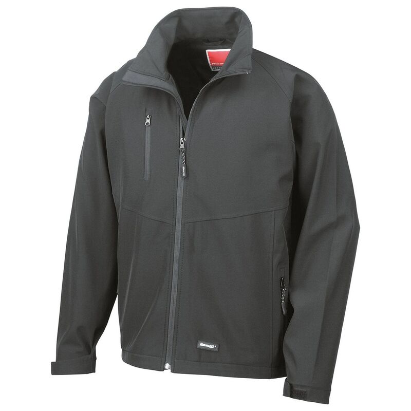 リザルト レディース アウター 上衣・上衣 Result Mensoft Shell Jacket Black 黒いこと