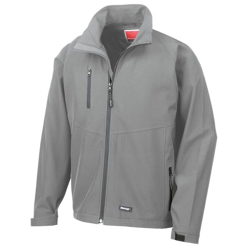 リザルト レディース アウター 上衣・上衣 Result Mensoft Shell Jacket Silver Gray 薄墨色