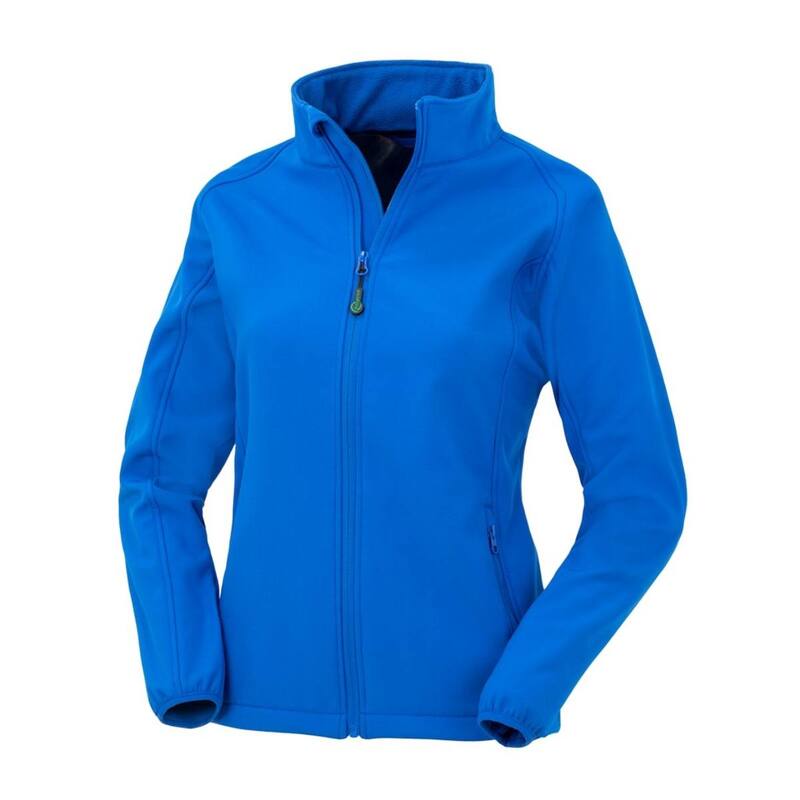 リザルト レディース アウター 上衣・上衣 刷り上げる Result Genuine Womens/Ladiesoftshell Printable Jacket Royal Blue 青色