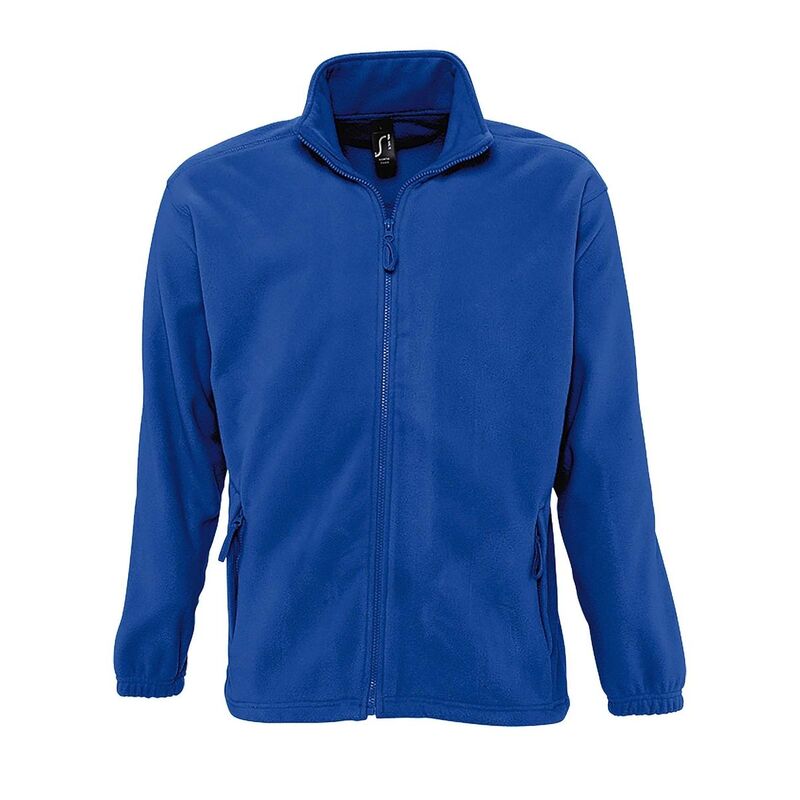 ソルズ レディース アウター 上衣・上衣 フリース SOLS Mens North Full Zip Outdoor Fleece Jacket Royal Blue 青色