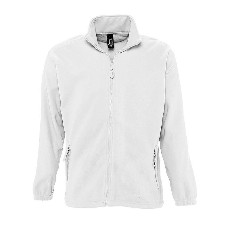 ソルズ レディース アウター 上衣・上衣 フリース SOLS Mens North Full Zip Outdoor Fleece Jacket White 白いこと