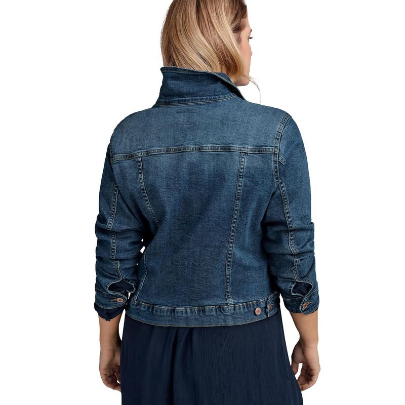 Ellos レディース アウター 上衣・上衣 足し加える大きさ ジーンズ Ellos Plusize Classic Stretch Denim Jacket Medium Stonewash ジーンズ