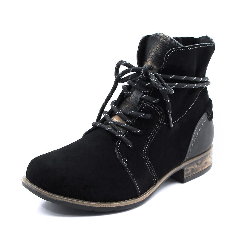 F.C 考える レディース シューズ ブーツ・レインブーツ アンクル スピード競技 F.C Design Stylish Women\u0027s Lace-Up Ankle Boots - Everyday Comfort \u0026 Durable Fashion Footwear Black 黒いこと