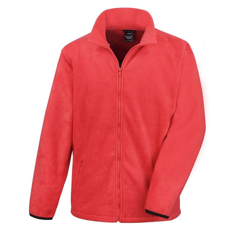 リザルト レディース アウター 上衣・上衣 フリース Result Core Mens Norse Outdoor Fleece Jacket Flame Red 赤いこと