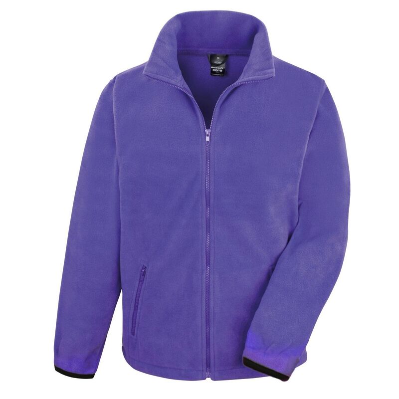 リザルト レディース アウター 上衣・上衣 フリース Result Core Mens Norse Outdoor Fleece Jacket Purple パープル