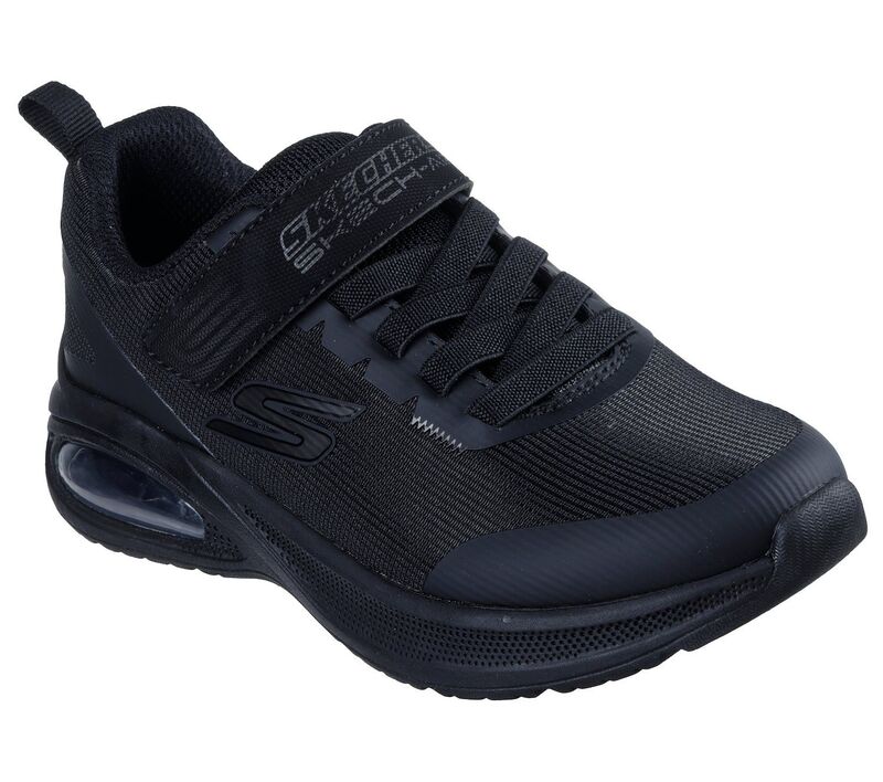 スケッチャーズ レディース シューズ スニーカー Skechers Microspec Max Advance Squad Pacer Boys\u0027 Sneakers Black 黒いこと