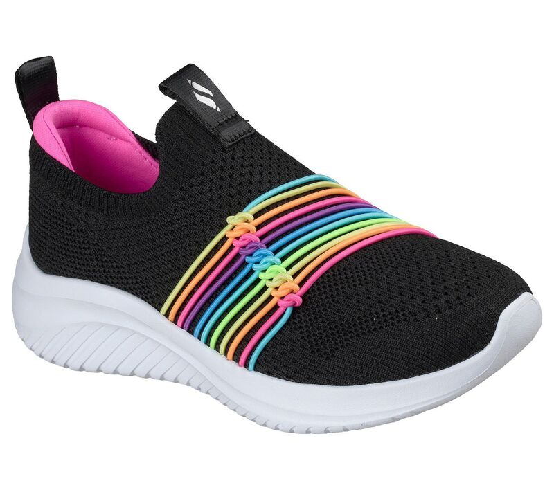 スケッチャーズ レディース シューズ スニーカー Skechers Ultra Flex 3.0 Girlslip-On Comfort Sneakers Black Multi 黒いこと