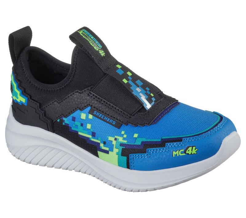 スケッチャーズ レディース シューズ スニーカー Skechers ULTRA FLEX 3.0 - 4K POINTZ Boys\u0027 Sneakers Orange Black 黒いこと