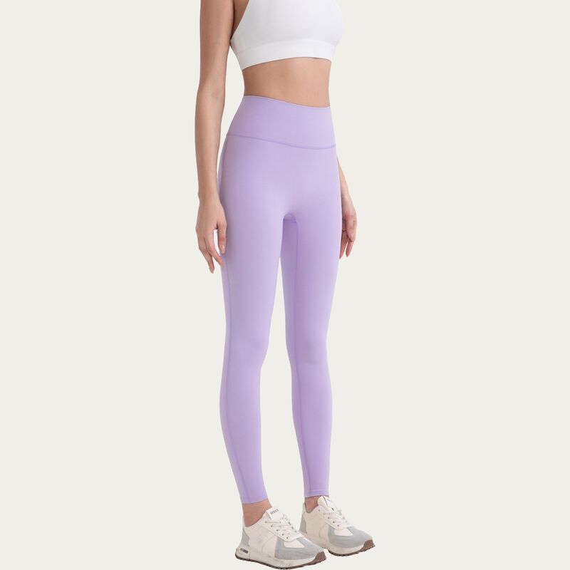 アンナカシ レディース ボトムス 心地よいズボン下 御機嫌酉の方角 レギンス Anna-Kaci Women\u0027s High Waistretch Leggings with Smooth Supportive Fit Purple パープル