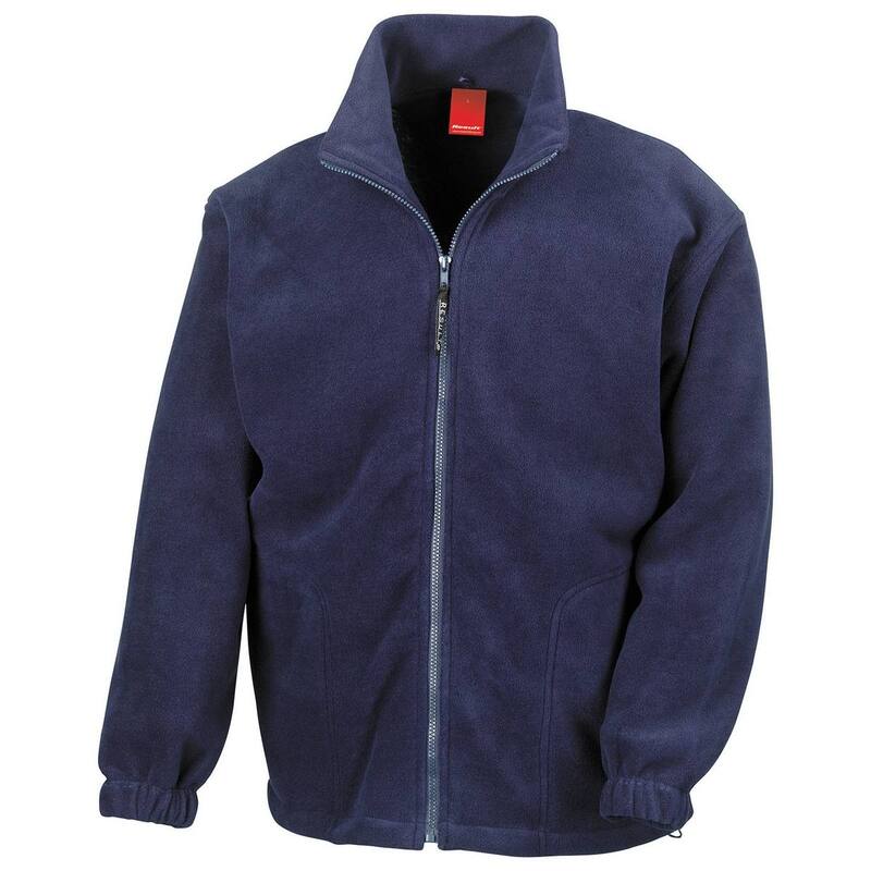 リザルト レディース アウター 上衣・上衣 フリース Result Mens Polartherm Fleece Jacket Navy 米国海軍