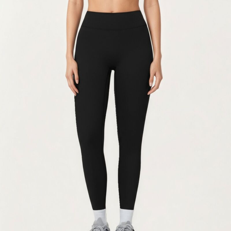 アンナカシ レディース ボトムス 心地よいズボン下 御機嫌酉の方角 レギンス Anna-Kaci Women\u0027s High Waist Seamless Athletic Leggings with Smooth Stretch Fabric and Contoured Fit Black 黒いこと