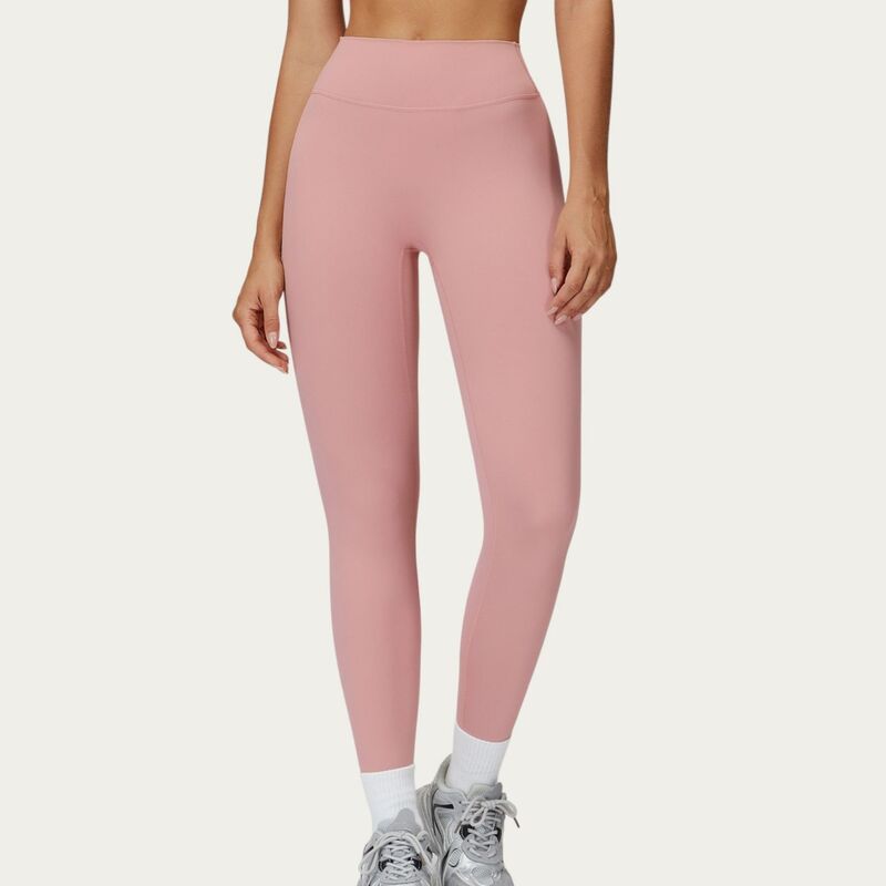 アンナカシ レディース ボトムス 心地よいズボン下 御機嫌酉の方角 レギンス Anna-Kaci Women\u0027s High Waist Seamless Athletic Leggings with Smooth Stretch Fabric and Contoured Fit Pink サクラ色