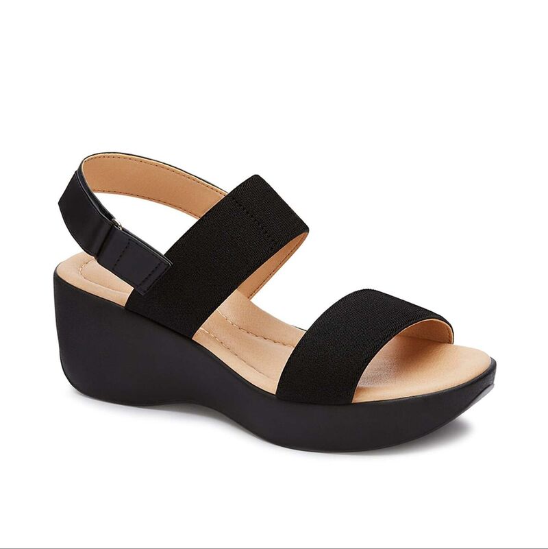アンドレア レディース シューズ サンダル アンクル Andrea Women\u0027s Ankle Strap Sandals 88512-2894607 Black 黒いこと