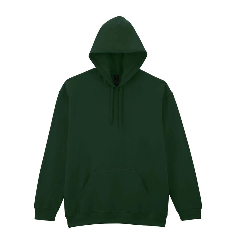 ギルダン レディース トップス プルオーバー フリース パーカー Gildan Unisex Adult Softstyle Fleece Midweight Hoodie Forest Green 緑であること