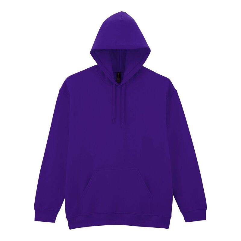 ギルダン レディース トップス プルオーバー フリース パーカー Gildan Unisex Adult Softstyle Fleece Midweight Hoodie Purple パープル