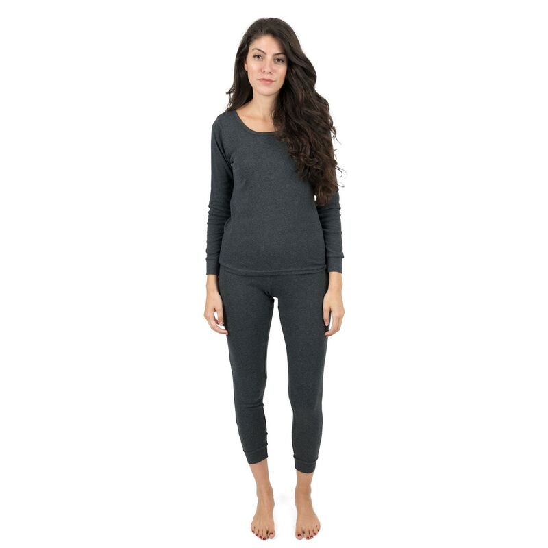 レベレット レディース アンダーウェア ナイトウェア コットン Leveret Womens Two Piece Cotton Pajamasolid Maroon M Dark Gray グレー|ReVida 店